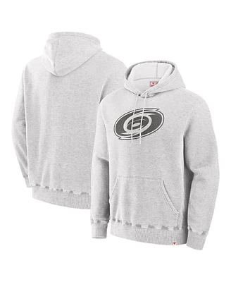 Fanatics Men's Cream Carolina Hurricanes Made Canada Pullover Hoodie