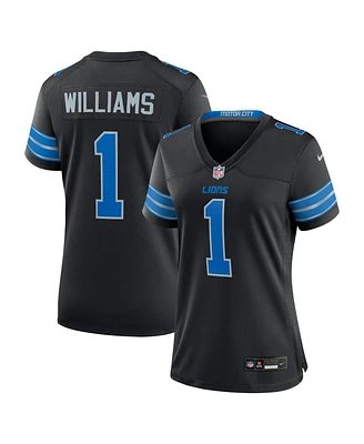 Nike Women's Jameson Williams Black Detroit Lions 2nd Alternate Game Player Jersey