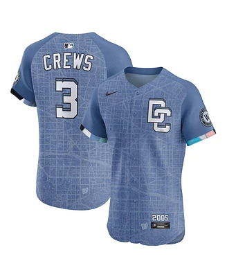 Nike Men's Dylan Crews Blue Washington Nationals 2025 City Connect Elite Player Jersey
