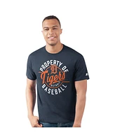 Starter Men's Navy Detroit Tigers Prime Time Property of T-Shirt