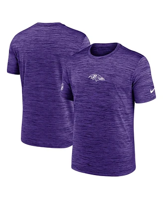 Nike Men's Purple Baltimore Ravens Sideline Velocity Performance T-Shirt