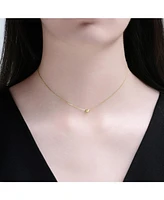 GiGiGirl 14K Gold Plated Heart Pendant Necklace