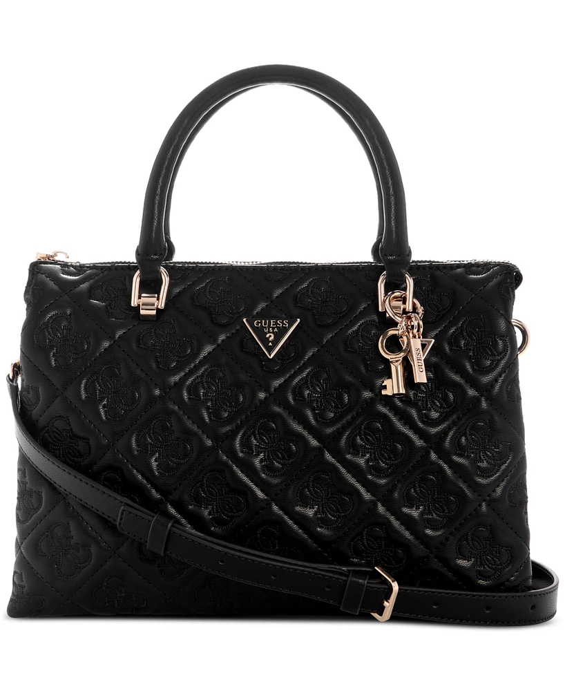 Guess Adelasia Multi Compartment Small Satchel