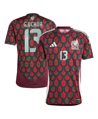 Adidas Men's Guillermo Ochoa Burgundy Mexico National Team 2024 Home Replica Player Jersey