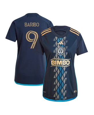 Adidas Women's Tai Baribo Navy Philadelphia Union 2024 the Xv Kit Replica Player Jersey