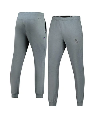 Nike Men's Heather Gray St. Louis Cardinals Travel Performance Pants