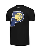 Fisll Men's and Women's Black Indiana Pacers Oversize Logo T-Shirt