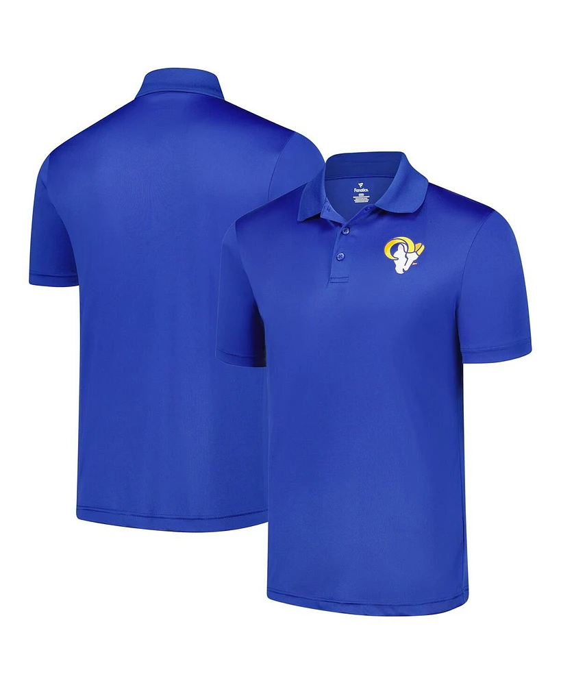 Fanatics Men's Royal Los Angeles Rams Polo Shirt
