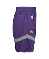 Nike Big Boys and Girls Purple Phoenix Suns Practice Mesh Shorts