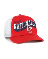 '47 Brand Men's Red Washington Nationals Meander Foam Trucker Snapback Hat