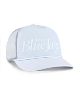 '47 Brand Men's Light Blue Toronto Blue Jays Foundation Script Hitch Adjustable Trucker Hat