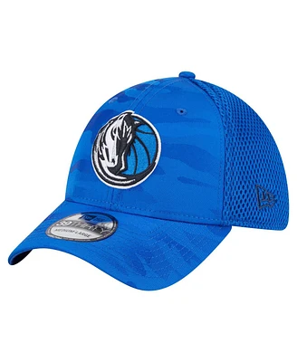 New Era Men's Blue Dallas Mavericks Subtle Camo 39THIRTY Flex Hat