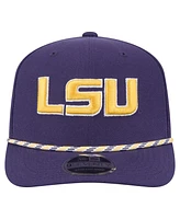 New Era Men's Purple Lsu Tigers Gameday Multi-Rope 9SEVENTY Stretch-Snap Hat