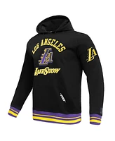 Pro Standard Men's Black Los Angeles Lakers 2024/25 City Edition Pullover Hoodie