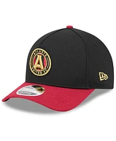 New Era Men's Black/Red Atlanta United Fc 2025 Jersey Hook 9FORTY M-Crown Adjustable Hat