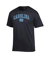 Champion Men's Black North Carolina Tar Heels Arch Over Logo T-Shirt
