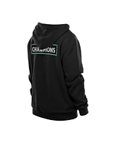 New Era Men's Black York Liberty Champions Premium Pullover Hoodie Sweatshirt