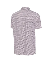 Antigua Men's White Arkansas Razorbacks Star Polo Shirt