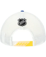 Fanatics Men's Royal St. Louis Blues Authentic Pro Draft Adjustable Trucker Hat