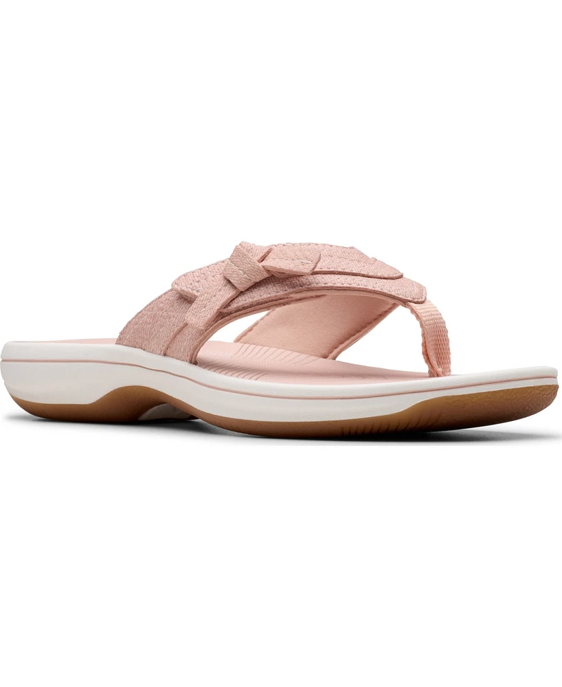 Clarks Women's Cloudsteppers Breeze Dalia Rip Tape Sandals