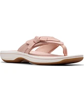 Clarks Women's Cloudsteppers Breeze Dalia Rip Tape Sandals