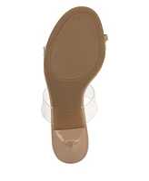 I.n.c. International Concepts Women's Brisa Embellished Vinyl Dress Sandals, Exclusively at Macy's