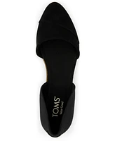 Toms Women's Jutti D'orsay Pointy Toe Flats