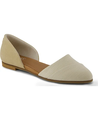 Toms Women's Jutti D'orsay Slip On Flats