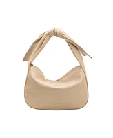 Melie Bianco Marni Crinkle Bow Small Crossbody Bag