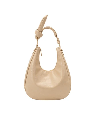 Melie Bianco Lilie Crinkle Medium Shoulder Bag