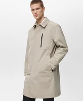 Mango Men's Coolmax Technology Waterproof Parka