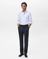 Mango Men's Cotton Slim-Fit Shirt