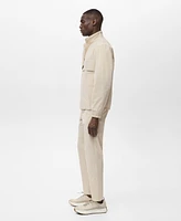Mango Men's Slim-Fit Pants