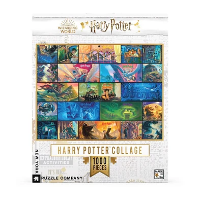 New York Puzzle Company Harry Potter Collage 1000 Piece Puzzle
