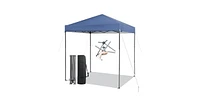 6.6 x 6.6 Feet Outdoor Pop-up Canopy Tent with Upf 50+ Sun Protection