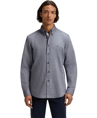 Boss by Hugo Men's Button-Down Regular-Fit Oxford Shirt