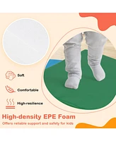 Toddlers Colorful Climbing Toys with Epe Foam and Removable Pu Leather