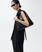 Mango Women's Linen Suit Vest