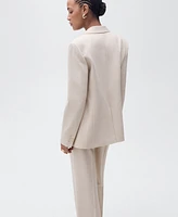 Mango Women's Structured Suit Jacket