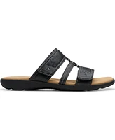 Clarks Collection Women's Elizabelle Ave Slip-On Flat Sandals