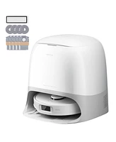 Roborock Qrevo Curv 5A1 Robot Vacuum and Mop with Zero-Tangling Design, FlexiArm Tech & Hands-Free Dock, Auto Mop Lifting, Pet Friendly