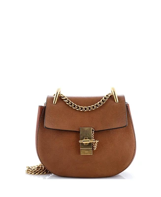 Pre-Owned Chloe Small Drew Crossbody Bag Leather