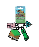 Minecraft Icons Multi-Charm Keychain