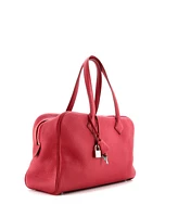 Pre-Owned Hermes 35 Victoria Ii Bag Clemence