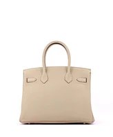 Pre-Owned Hermes Birkin 30 Handbag Light Togo with Gold Hardware
