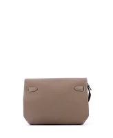 Pre-Owned Hermes 25 Kelly Depeches Pouch Togo