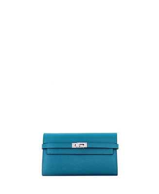 Pre-Owned Hermes Long Kelly Wallet Epsom