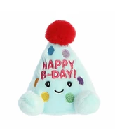 Aurora Mini Viva Party Hat Palm Pals Adorable Plush Toy Blue 4"