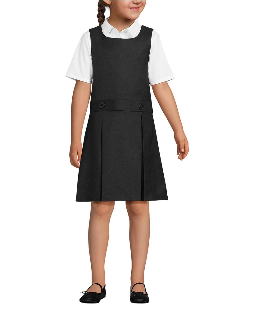 Lands' End School Uniform Girls Jumper Top of Knee