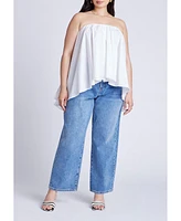 Eloquii Plus Cascading Tube Top